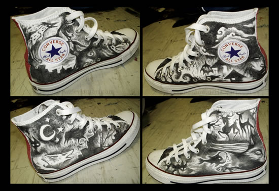 Best 80 design de Converse customisés 6