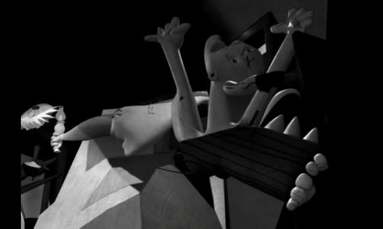 Modélisation 3D de Guernica de Picasso 1