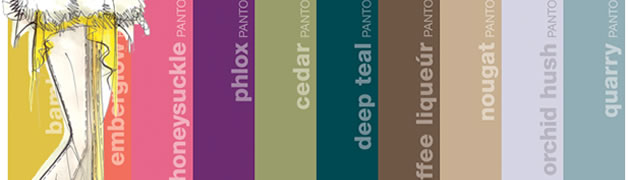 Les couleurs pantone tendances pour l'automne 2011 5