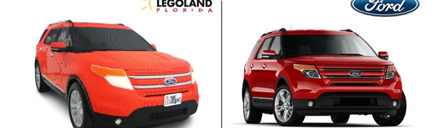 Un Ford Explorer avec 380 000 pièces de Lego 2