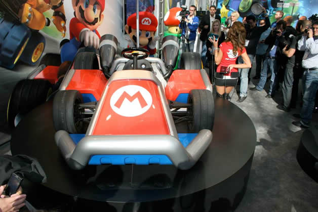 De vrais Kartings Mario au LA autoshow 8