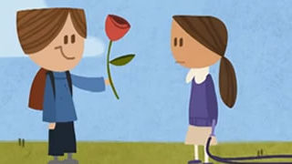 Le Doodle Google en vidéo pour la St Valentin 2012