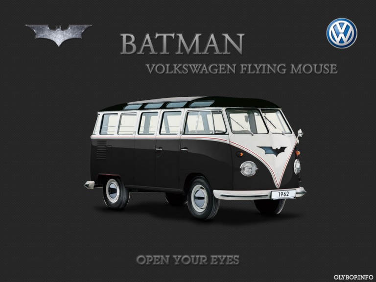 Les Combis VolksWagen Spiderman Superman et Batman