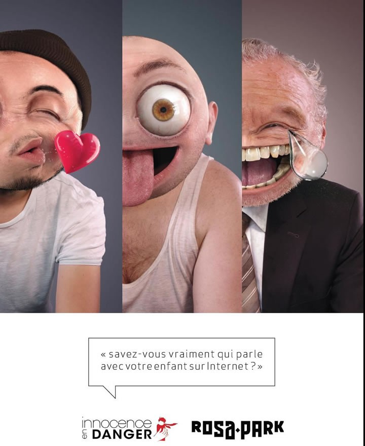 Campagne de sensibilisation Internet détourne des Smileys 1