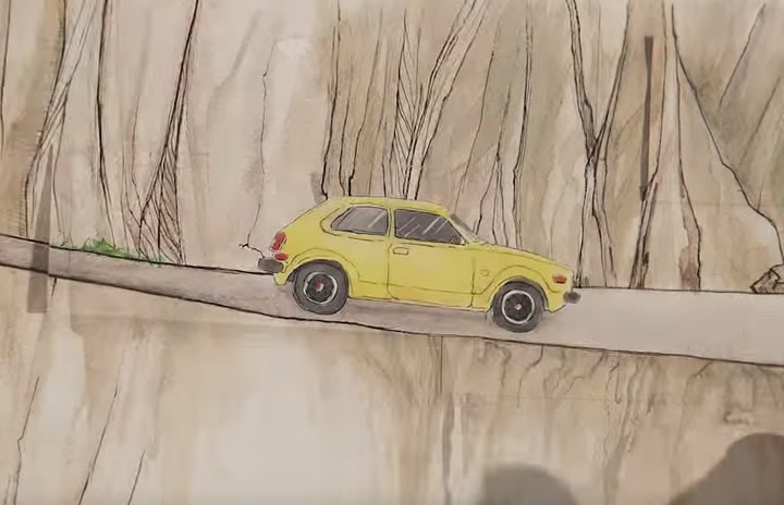 Superbe Animation stop-motion : Honda "Paper" 1