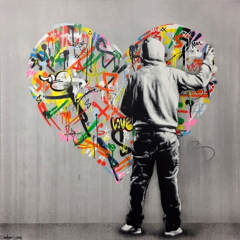 Mashup entre l’Art et StreetArt (Graffiti) – Le combo gagnant de créativité par Martin Whatson