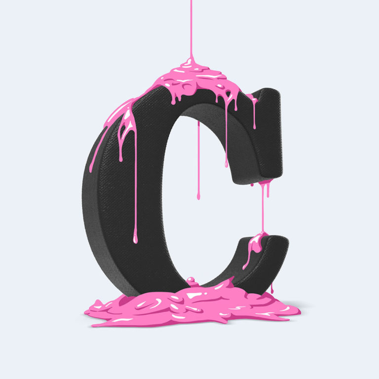 [Inspiration] Un Alphabet Cartoon acidulé et coloré en 3D