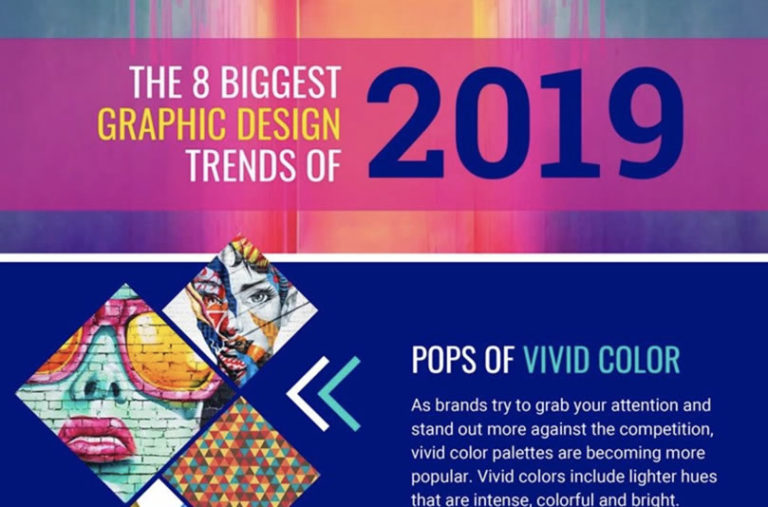 [Infographie] 8 Tendances graphiques pour 2019