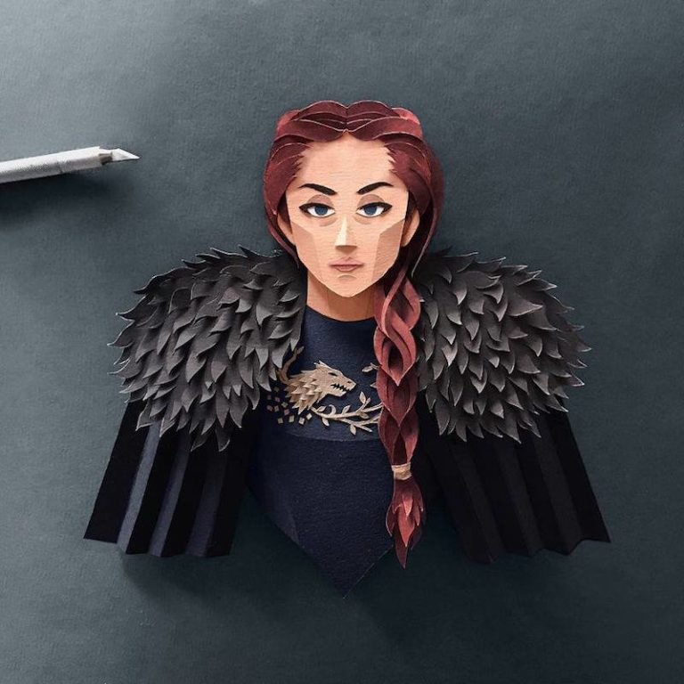 Paper Toys Game of Thrones : Les portraits des personnages en Papier