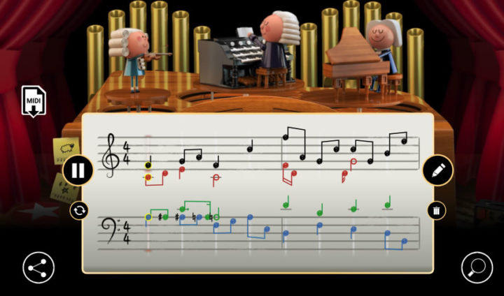 Générateur de musique en hommage à Back - Le Doogle Google utilise l'IA 1