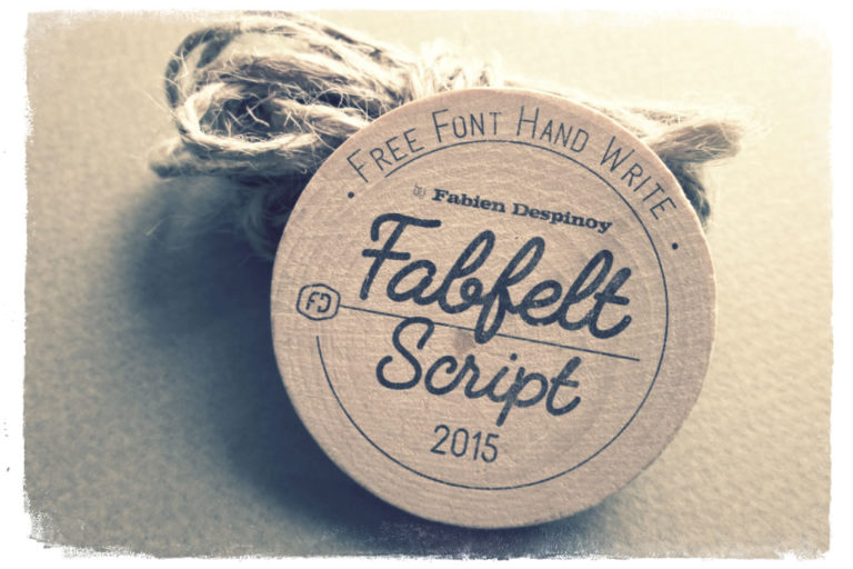 Fabfelt script : Une bien belle typographie gratuite à télécharger