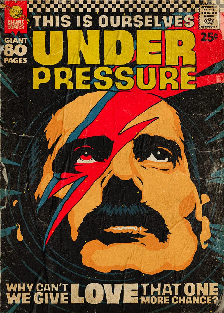Pop Culture : Illustration de Freddie Mercury en mode comics ! 1