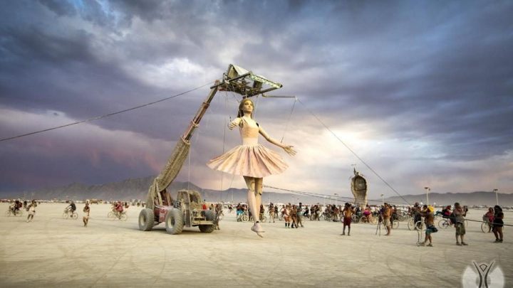 Les sculptures du Burning Man 2019 en 4K 1