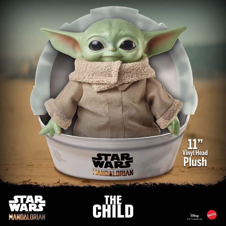 peluche bébé yoda