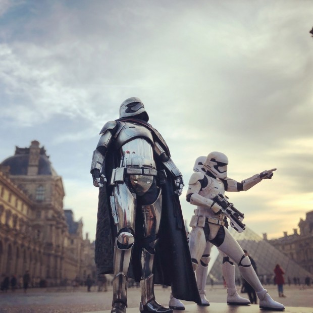 Photoréalisme Star wars à Paris 5