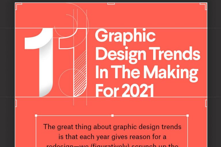 Infographie : Tendances 2021 sur le Graphisme