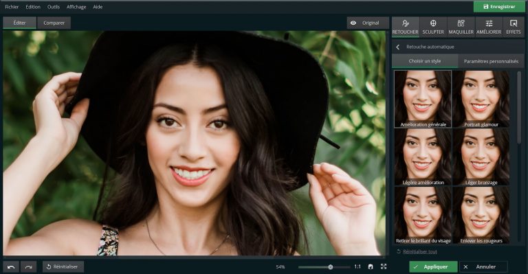 PhotoDiva – Logiciel de retouche des photos du visage gratuit