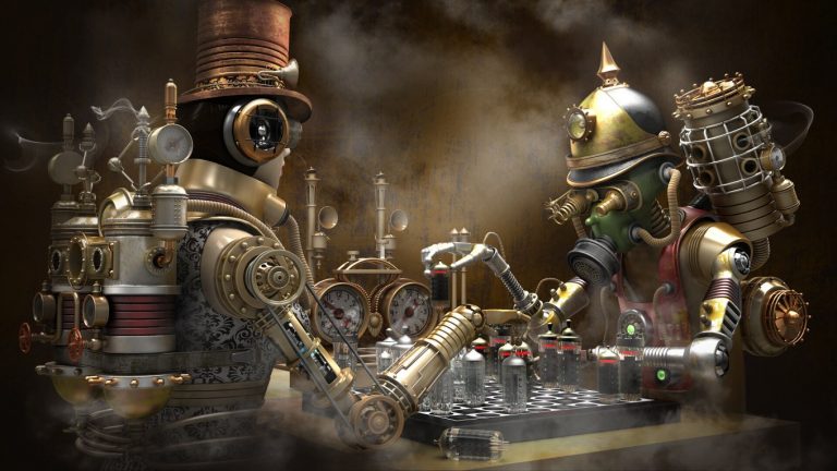 Un monde Steampunk magnifique