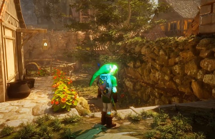 [4K] Zelda Ocarina of Time, le Village Cocorico avec Unreal Engine 5 2