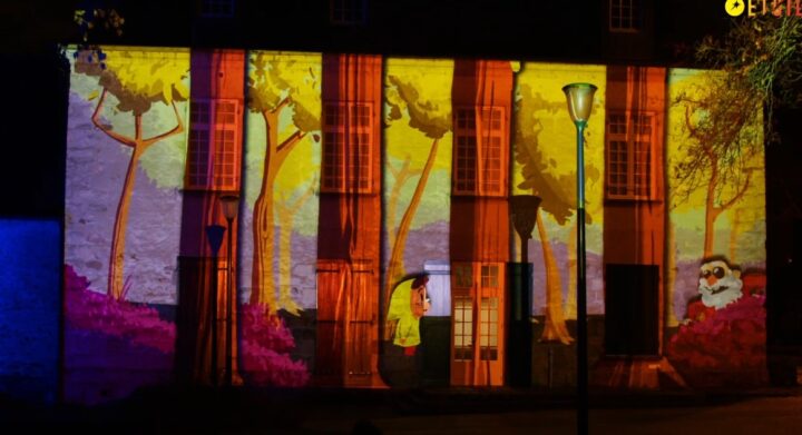 4 Saisons -  video mapping magnifique 1