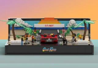 Le jeu OutRun de Sega inspire un kit LEGO créé…