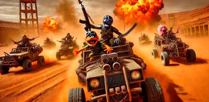 Mad Max: Fury Road mais avec des doudous 1